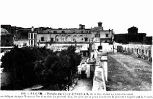 Alger - La Casbah - Palais du coup de l'eventail